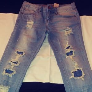 Distressed Jeans